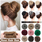 Messy Bun Hair Piece Scrunchie Updo Wrap Thick Hair Extensions Real as human US