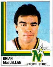 1987-88 Panini Stickers #294 Brian MacLellan