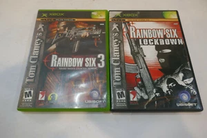 Tom Clancy Rainbow Six 3,& Lockdown gioco Xbox originale ottime condizioni   - Foto 1 di 3