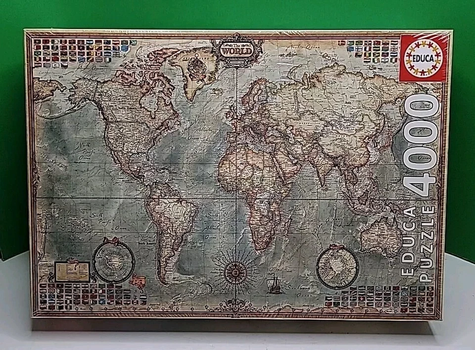 Карта мира Educa Пазл из Испании 4000 деталей - Sealed  - Изображение 1 из 4
