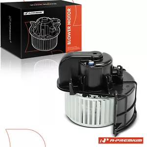 A-Premium Front HVAC Blower Motor w/Fan Cage For Audi Q7 VW Touareg 2004-2015 - Picture 1 of 9
