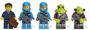 NEW Lego ALIEN CONQUEST 853301 Battle Pack. Invaders. Space. UFO. (5) Mini-Figs - Picture 1 of 3
