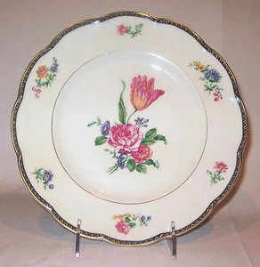 Theodore Haviland Limoges France BURGUNDY Dinner Plate REDUCED - Picture 1 of 2