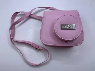 Pink Fujifilm Instax Mini 9 Instant Camera Case Protect Covers with Strap — 第 1/4 张图片