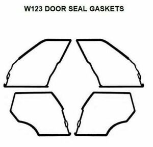 Door Seals Weatherstrip Seal For Mercedes Benz W123 TD WAGOON ESTATE 300TD