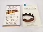 Lot Of 2 The Jesus I Never Knew - Philip Yancey & The Story - Lucado And Frazee