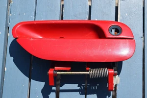 OEM 2000 2001 2002 2003 2004 Mazda MX-5 Right Passenger Red Exterior Door Handle - Picture 1 of 2