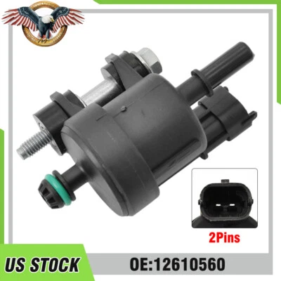 Electroválvula de purga de bote de vapor EVAP para Buick Cadillac Chevrolet Traverse Foto 1 de 4