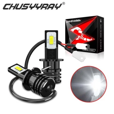 For Subaru Impreza 2002-2003 2-Sides LED Fog Light Bulbs Super Bright 2x H3 - Image 1 of 4