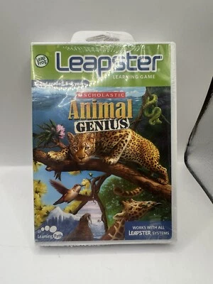 LeapFrog Leapster Animal Genius Scholastic Learning K-2nd grade 5-8 years NiB - Image 1 of 3