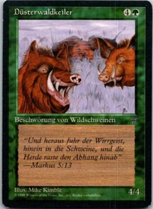 Magic the Gathering Durkwood Boars Legends German x1 MTG Free Shipping! - Picture 1 of 1