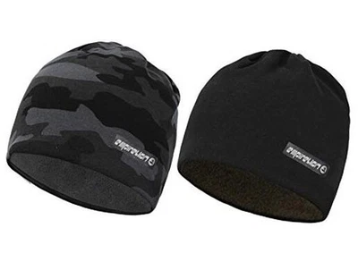  Gorra de reloj 9" Softshell Warm Beanies, forrada de lana térmica calavera 2 negra + camuflaje Foto 1 de 4