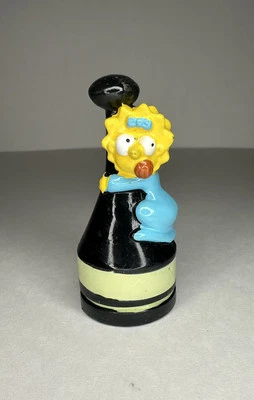 Figura de repuesto de peón negro Maggie de ajedrez 3D de Los Simpson Foto 1 de 4