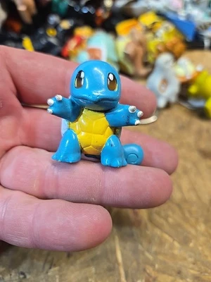 Minifigura de colección 1999 Tomy Pokemon Squirtle CGTSJ Gen 1 Nintendo Had Tail  Foto 1 de 4