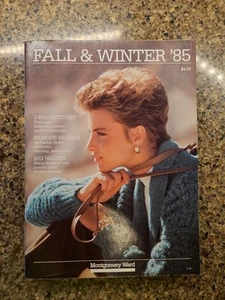Montgomery Ward Fall/Winter Catalog Original Vintage 1985 Fashion Home - Picture 1 of 9