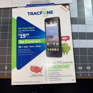 Tracfone Alcatel One Touch Pixi Avion LTE Prepaid Android Phone - Picture 1 of 4