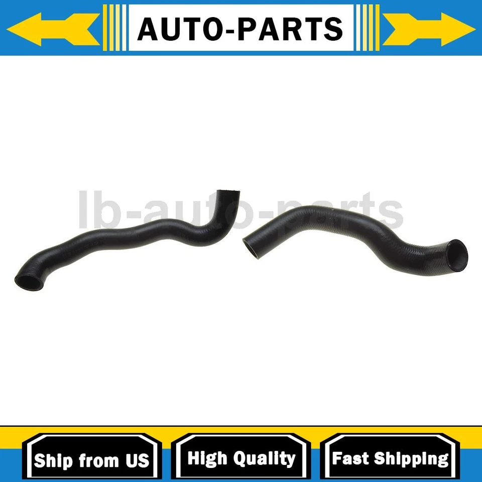 2 puertas de manguera de refrigerante de radiador inferior superior para Mercedes-Benz ML320 1999-2003 Foto 1 de 4