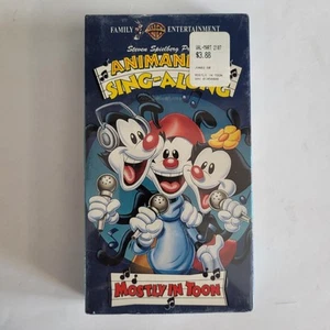 Animaniacs Sing Along: Mostly in Toon - VHS (1996, Warner Home Video) NEW SEALED - Picture 1 of 6