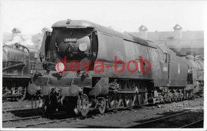Foto ferroviaria SR WC 34004 Yeovil Exmouth Jcn Shed 1956 West Country Pacific Loco - Imagen 1 de 1