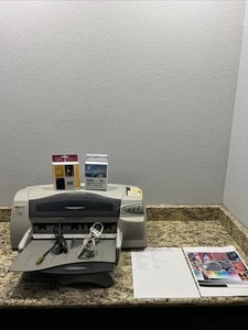 ⭐️HP DeskJet 1220C Standard Inkjet Printer P.C. 6841 Reservoir Pad SERVICED ⭐️ - Picture 1 of 15