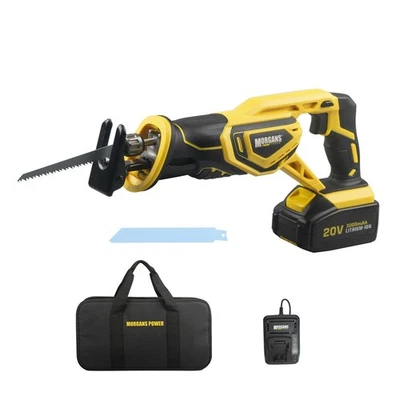 Reciprocating Saw, 20V MAX Cordless with 3.0Ah Battery| 1hr Fast Charger 2blades - Image 1 of 3
