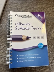 WEIGHT WATCHERS 2012 Points Plus ULTIMATE 3 MONTH TRACKER spiral NEW - Picture 1 of 2