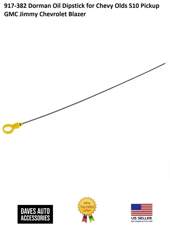 Varilla de medición de aceite Dorman 917-382 para camioneta Chevy Olds S10 GMC Jimmy Chevrolet Blazer Foto 1 de 4