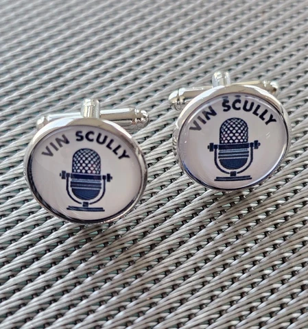 LOS ANGELES DODGERS CUFFLINKS DODGERS VIN SCULLY CUFFLINKS Cover