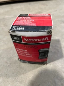 FORD Motorcraft Oil Filter FL-400S (E4FZ-6731-AB) Silicone Valve - NEW - Picture 1 of 4