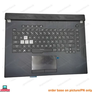 Asus GL531 G531 G531G black backlit US keyboard palmrest 8pin touchpad 12pin - Picture 1 of 3
