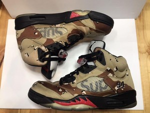 Jordan 5 Retro x Supreme Desert Camo 