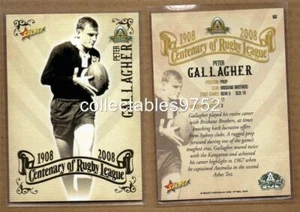 MINT 2008 NRL Select Centenary of Rugby League Peter Gallagher 60 - Picture 1 of 1