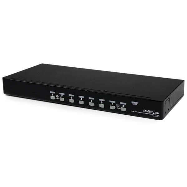 StarTech.com SV831DUSBU 8 Port 1U Rackmount USB KVM  Switch with OSD OSD, 19 ~E~ - Bild 1 von 1