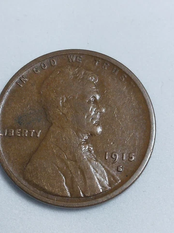 1915-S Lincoln Cent HIGHER GRADE ERROR ON S MINT MARK   A/414 Cover