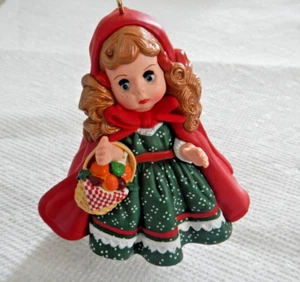 MADAME ALEXANDER - HALLMARK 1997 CHRISTMAS ORNAMENT - LITTLE RED RIDING HOOD  - Picture 1 of 10