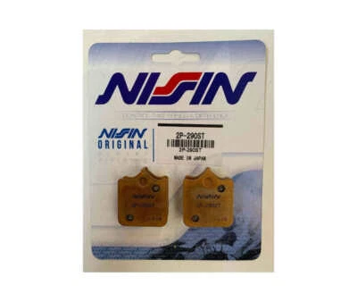 BMW S1000 RR-09/17 / S1000 R-14/17-PLAQUETTES DE FREIN AVANT NISSIN 2P-290ST - Photo 1/2