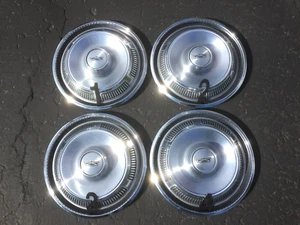 1969 1970 1971 FORD FALCON, FAIRLANE & TORINO 14" WHEEL COVERS HUB CAPS SET OF 4 - Picture 1 of 13