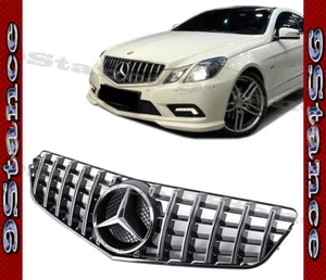 SILVER FRONT GRILLE GT STYLE FOR 2010 2011 2012 2013 BZ C207 COUPE - Bild 1 von 4