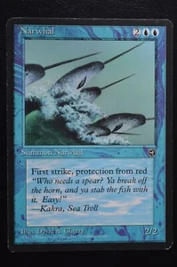 Magic The Gathering MTG NARWHAL Homelands LP Lightly Played - Picture 1 of 2