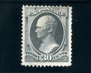 USAstamps Unused FVF US 1874 Bank Note Hamilton Scott 165 OG MHR + Cert - Picture 1 of 3