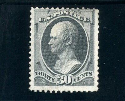 Scott 165 OG MHR FVF US 1874 Bank Note Hamilton + Cert SCV $3,750+ - Image 1 of 3