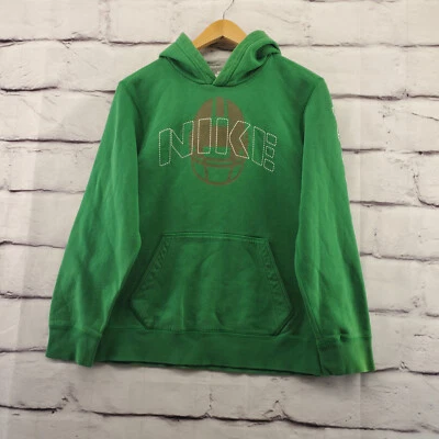 NIKE Sweatshirt Hoodie Boys Large Pullover Vintage Football Long Sleeve - Image 1 of 4