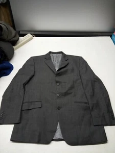 Marks & Spencer Men's Gray Wool Blazer Sport Coat Jacket 42M 3 Button  - Picture 1 of 7
