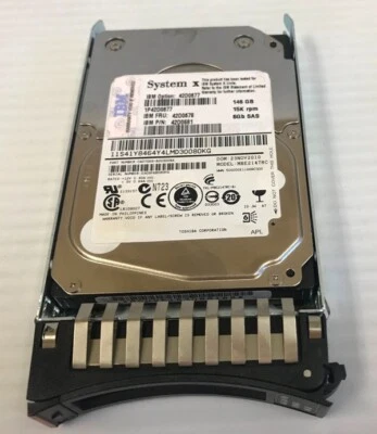 IBM 42D0678 146GB 15000RPM SAS 6Gbps 16MB Cache 2.5" Internal Hard Drive - Image 1 of 2