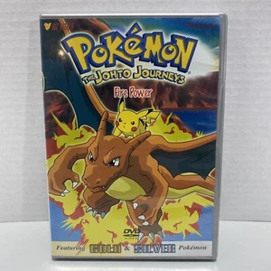 Pokemon The Johto Journeys Fire Power DVD Gold & Silver - Bild 1 von 5