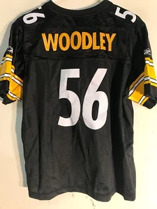 Camiseta para mujer Reebok Premier NFL Pittsburgh Steelers Woodley negra talla XL - Imagen 1 de 2