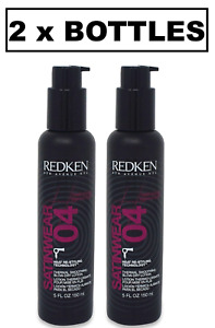 Redken Satin Wear 04 Thermal Smoothing Blow Dry Lotion 150ml (2 x bottles)