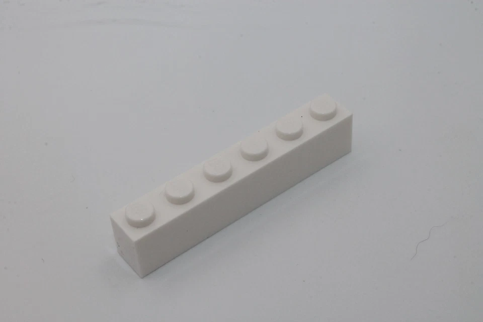 Lego 5x Basic Steine 1x6 bricks 3009 weiß white - Bild 1 von 1