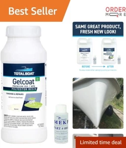 Marine Gelcoat for Boats Repair Coatings White Quart Durable Finish - Picture 1 of 10