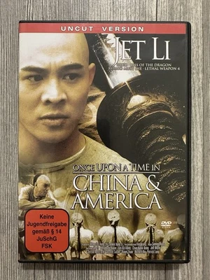 DVD Once Upon A Time In China & America Jet Li Uncut Version FSK 18 - Bild 1 von 2